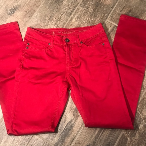 liverpool sadie straight jeans